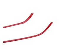 QASULER Red Center Console Gear Shift Box U-shape Panel Cover Trim, for, Cherokee 2014 2015 2016 2017 2018 2019 Car Air Vent Trim