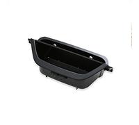 QASULER RHD LHD Main Driver Door Inner Handle Pull Trim, for BMW, for X3 X4 F25 F26 2010-2017 Car Auto Interior Door Panel Cover Replacement ABS Carbon Fibre Door Handle Cover(Black)