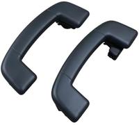 QASULER Roof Handle Pull, Black Front Rear Car Roof Handrail Inner Ceiling Pull Handles, for VW, for Golf, 7 7.5 MK7 5G0857607 5G0 857 607 5G0857643 5G0 857 643 (Size : Front and Rear) Car Grab Handle