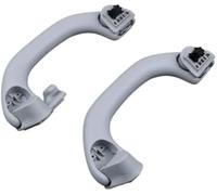 QASULER Roof Handle Pull, New Front Rear Car Roof Handrail Inner Ceiling Pull Handles Black, for VW, for Polo, 6R 9N 2011-2018 6R0857607B 6R0857607C (Size : Front and Rear-01) Car Grab Handle
