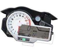 QASULER Screen Protector, for S1000R S1000RR S1000XR 2015-2017 S1000 RR Motorcycle Speedometer Guard Scratch Cluster Screen Protection Film Protector Motorcycle Dashboard Film(BLACK 2 pcs)