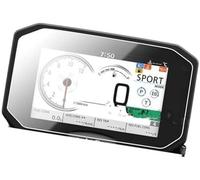 QASULER Screen Protector Motorcycle Dashboard HD Cluster Screen Scratch Protection Nano Glass Film, for Hornet CB750 750 2023 Motorcycle Dashboard Film(BLACK 1 set)