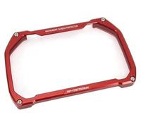 QASULER Screen Protector Motorcycle Meter Frame Cover Screen Protector Protection Parts, for R1200GS R1250GS R1250GSA F850GS F750GS F900 F900R Motorcycle Dashboard Film(BLACK Red)