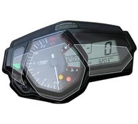 QASULER Screen Protector Motorcycle Speedometer Scratch Cluster Screen Protection Film Protector, for YZF R3 MT-03 YZF-R3 MT03 YZFR3 2015-2017 Motorcycle Dashboard Film(BLACK 1 pcs)