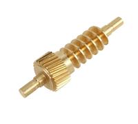 QASULER Seat Thigh Support Actuator Repair Metal Gear, for BMW, X5 X6 5 7 Series 52107068045 Car Seat Adjustment Gear(Golden)