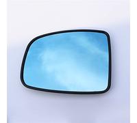 QASULER Side Rearview Blue Mirror Glass Lens, for JAZZ, FIT GK5 2014 2015 2016-2018 CITY GM6 2017 2018 2019 Yard Machinery Fuel Cover(Left no heated)