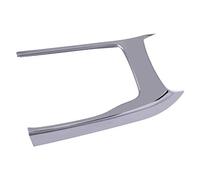 QASULER Silver Inner Gear Shift Panel Frame Trim Grand Cherokee 2014 2015 2016 2017 2018 2019 Car Air Vent Trim