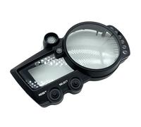 QASULER Speedometer Odometer Instrument Meter Housing Cover Tachometer Gauge, for, YZF R1 2002 2003 R6 2003 2004 2005 R6S 2008 2009 Motorcycle Tachometer Cover(Cover)