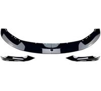 QASULER Splitter, for BMW, F32 F33 F36 420i 425i 430i 440i M440i 2014-2020 Cover Guard Body Kit Sport Front Bumper Lip Spoiler Diffuser Splitter(Carbon Look A) Car Spoiler(BLACK Gloss Black (4pcs))