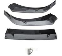 QASULER Splitter, for Hyundai, for Elantra, 2023 2024 2025 8th Generation Air Car Body Kit Spoiler Black Skirts Accessories Front Bumper Lip Splitter(Matt Black) Car Spoiler(BLACK Carbon Paint)