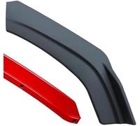QASULER Splitter, for Hyundai, for Sonata 2015-2017 Front Bumper Spoiler Carbon Surface Protector Plate Lip Body Kit Chin Shovel Splitter(Carbon Surface-red) Car Spoiler(BLACK Matte Black-red)
