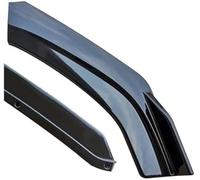 QASULER Splitter, for Hyundai, for Sonata 2015-2017 Front Bumper Spoiler Carbon Surface Protector Plate Lip Body Kit Chin Shovel Splitter(Carbon Surface-red) Car Spoiler(BLACK Pure Gloss Black)