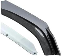 QASULER Splitter, for Hyundai, for Sonata 2015-2017 Front Bumper Spoiler Carbon Surface Protector Plate Lip Body Kit Chin Shovel Splitter(Carbon Surface-red) Car Spoiler(BLACK Carbon Surface-white)