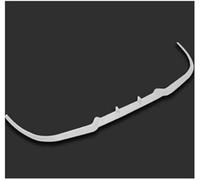 QASULER Splitter, for Peugeot, 206, for CUPRA R FRONT SPOILER BUMPER LIP Euro Spoiler Lip 3 Pieces Body Kit Universal Splitter(White) Car Spoiler(White)