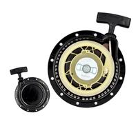 QASULER Stainless Steel Recoil Starter Gasoline Lawn Mower Assembly Snow Blower Pull Start Replacement 2900 EF2900 2KW 2.5KW Pull Starter For Garden Tools
