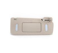QASULER Sun Visor Shade Mirror Beige ABS Sunvisor Car Sunscreen Shade