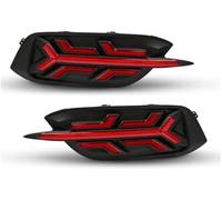 QASULER Tail Lights, for Civic, 2016 2017 2018 2019 2020 LED Rear Bumper Reflector Light Brake Running Dynamic Turn Signal Car Accessories 12V Lamp(Red A) Rear Bumper Tail Light(Red A)