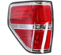 QASULER Tail Lights, for F-150, for SVT, for Raptor Pickup 2009-2014 Rear Bumper Light Stop Brake Lamp Turn Signal Fog Auto Parts Lamp(Only Left Silver) Rear Bumper Tail Light(BLACK Only Left Silver)