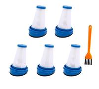 QASULER Vacuums Replacement Pleated Filter, for 2-in-1 SVA520 For 2 in 1, for Black + Decker, SVF11 Vacuum Cleaner, Filters Accessories Filters Set Replacement(5pcs)