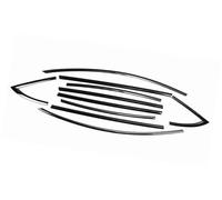 QASULER Window Door Seals 10pcs Car Window Trim, for Tesla, for Model 3 2017-2024 Exterior Side Molding Cover Weatherstrip Seal Strip Decor Shade Car Door Seal Strip