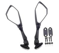 QASULER Wing Foldable Mirrors Black Motorcycle Rearview, for Yzf, for R15, for V2 2014-2016. Car Side Viewing Mirror Car Side Viewing Mirror