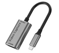 QASVOU 2pcs HDMI-Compatible Video Capture Card DeviceUSB 3.0 60fps 4k for OBS Live Streaming Broadcast Game Recording Box(C)