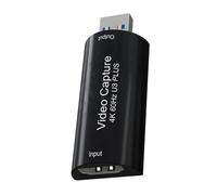 QASVOU 4K/60fps U3 Plus Video Capture Card HDMI-compatible to USB 3.0 4K@60Hz Live Streaming Grabber Recorder