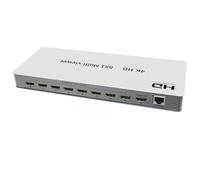 QASVOU 4K H 8x1 Multi-viewer for HDMI 8 in 1 out 1080P 60Hz Seamless Switcher 8 PC onto 1 Monitor/TV Video Divider Converter