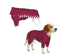Qatar flag Dog Pajamas, Stretchy Pet Clothes Pjs, Breathable Puppy Onesie Jumpsuits,for Small Medium Large Dogs XL