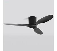 QATGQBCF Ceiling Fans With Remote, Silent Reversible 3 Blades Ceiling Fan