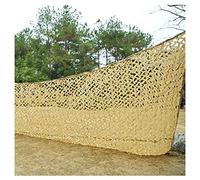 QATGQBCF Desert Camouflage Net 3x5m 4x6m 8x10m, 210D Oxford Fabric, Reinforced Edge & Hanging Loops, Military Tactical Camo Netting For Hunting, Camping, Shooting Blind & Outdoor Shade(8.0x9.0m)