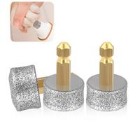 Qaum Dog Nail Grinders Replacement Heads Compatible with Casfuy and Most Brands 6 Packs N80 Highly Efficient Professional Pet Nails Grinding Wheel Diamond Tip for Large, Medium, Small Dogs