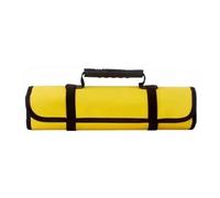 QAUUCP Chef Knife Roll Bag Canvas Chef Knife Kitchen Utensils Roll Bag with A Large Zipper Pocket for Chefs and Culinary Students Knives Not Included(Color 4)