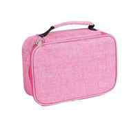 QAUUCP Colored Pen Organizer Bag Large Capacity 72-Hole Artistic Pencil Case Drawing Sketch Pen Curtain Storage Bag Stationery Box Creative Style Oxford Cloth(Color5)
