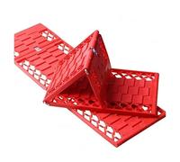 QAUUCP Recovery Traction Boards All-Weather Foldable Auto Tire Traction Mat Grip Aid Car Escape Ideal Unstuck Sand Tracks Recovery