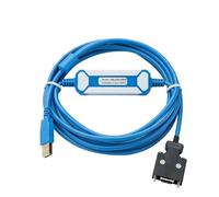 QAVLXIE USB-JZSP-CMS02 for Σ-II Σ-III Series SGDH SGDS SGDM Servo Debugging Programming Cable RS232 USB Download Line