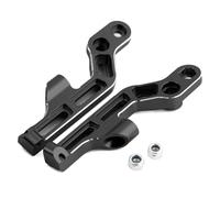 QAWRYV For Arrma For Infraction 6S For BLX For Limitless V2 1/7 Metal Rear Body Post Fixed Mount RC Car Upgrade Parts Accessories RC Upgrades(Black)