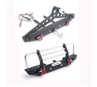 QAWRYV For Axial For Traxxas For TRX4 For SCX10 II III Gen8 1/10 RC Crawler Car For Racing Aluminum Front Rear Bumper Set Upgrades RC Car Shock Absorber