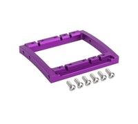 QAWRYV For Capra For SCX10 II Axle Comp DIY TGH Rails For LCG 1/10 Machined Aluminum Dual Servo Mount RC Crawler For Chassis Kit RC Upgrades(Purple)