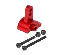 QAWRYV For LCG For SCX10 III 1/10 Aluminum AR45 Axle Link Riser Adjustable Rear Anti-squat Mount RC Crawler AR45P For Chassis Comp Builds RC Upgrades(Red)