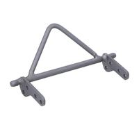 QAWRYV For LCG For Vanquish For Phoenix For Chassis F10 VS4-10 1/10 Titanium Alloy Front Bumper Bull Bars RC Crawler Hand Welding Upgrade RC Car Shock Absorber(Size1)