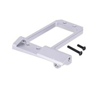 QAWRYV For LCG For Vanquish VS4-10 For Phoenix F10 1/10 CNC Front Axle BAT Servo Mount Low Center Of Gravity RC Crawler Portal Chassis DIY RC Upgrades(Silver)