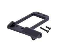 QAWRYV For LCG For Vanquish VS4-10 For Phoenix F10 1/10 CNC Front Axle BAT Servo Mount Low Center Of Gravity RC Crawler Portal Chassis DIY RC Upgrades(Black)