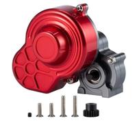 QAWRYV For SCX10 1/10 RC Crawler Frame For Chassis Carbon Rails Aluminum Frame Kit With Gearbox For Rock Off Road Truck RC Upgrades