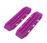 QAWRYV For SCX10 For TRX4 D90 1/8 1/10 1/12 1/14 2pcs 132mm Sand Ladder Recovery Ramps Board For Escape Decoration RC Car RC Upgrades(Purple)