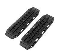 QAWRYV For SCX10 For TRX4 D90 1/8 1/10 1/12 1/14 2pcs 132mm Sand Ladder Recovery Ramps Board For Escape Decoration RC Car RC Upgrades(Black)