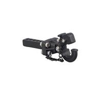 QAWRYV For TRX4 For TRX6 For Axial For SCX10 90046 03007 GEN 8 86100 1:10 Scale Accessories Metal Tow Hook Trailer Hitch RC Crawler RC Upgrades(Black)