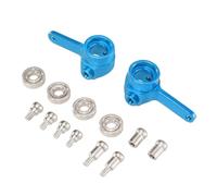 QAWRYV For Wltoys 284131 284161 284010 K969 K979 K989 K999 P929 P939 2Pcs Metal Front Steering Cup With Bearings RC Car Upgrade Parts RC Upgrades(Blue)