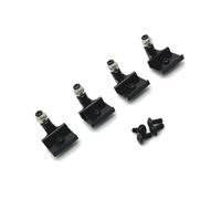 QAWRYV For WPL C54 C54-1 C64-1 C74 C74-1 1/16 Remote Control Car Upgrade Parts The Rear And Shock Absorber Brackets RC Upgrades(Black)