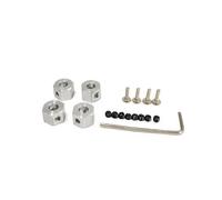 QAWRYV For WPL D12 C14 C24 C34 For MN D90 For MN78 For MN98 For MN99S 4PCS 5mm Turn 12mm Metal Combiner Wheel Hex Adapter Upgrade Accessories Parts RC Upgrades